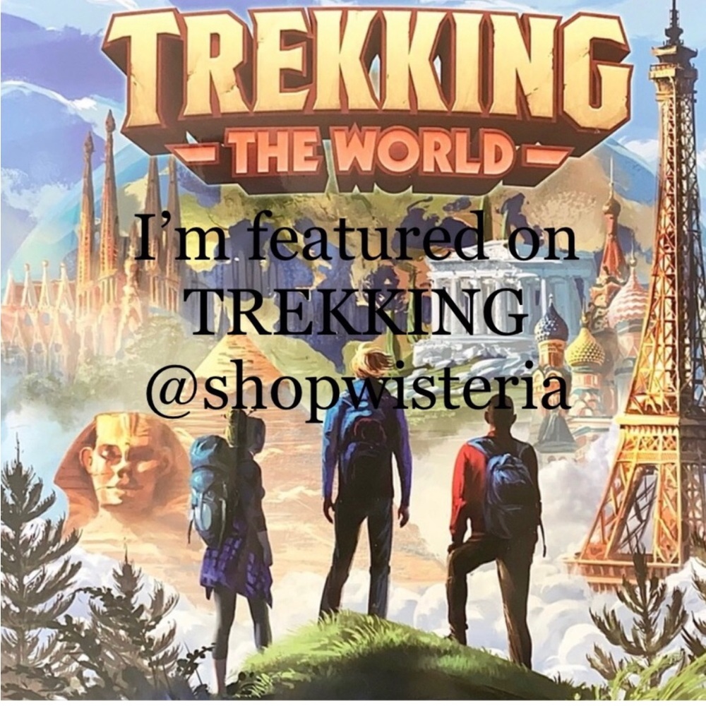 I’m FEATURED in @shopwisteria’s TREKKING THE WORLD!